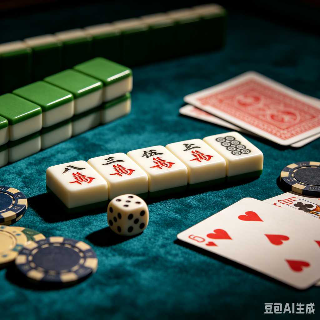 gold accent mahjong set
